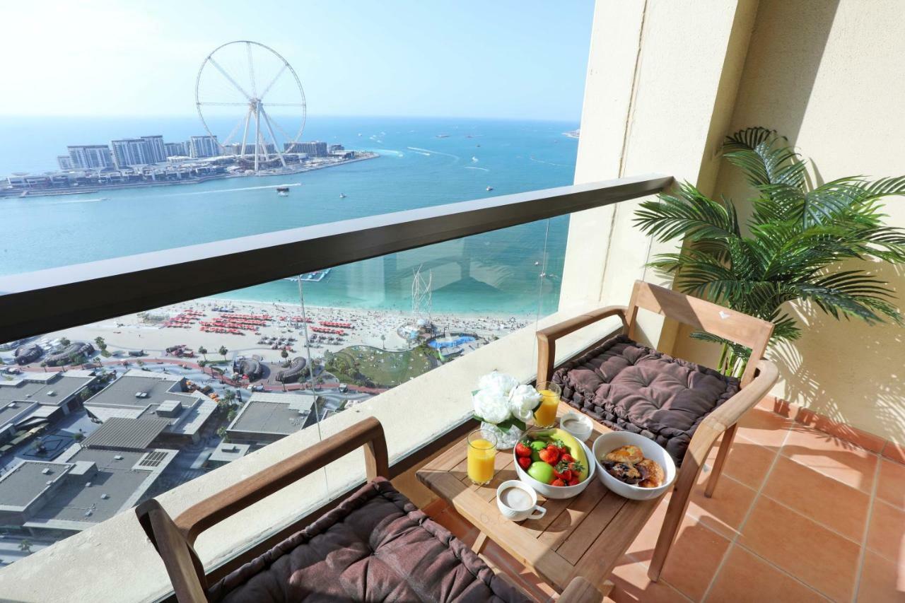 דובאי Luxury Casa - Grand Sea View Apartment Jbr Beach 2Br מראה חיצוני תמונה